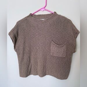 Free People FP Beach Short Sleeve Sweater